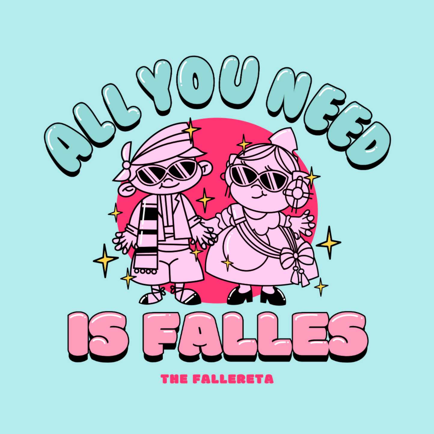 TOTE ALL YOU NEED IS FALLES